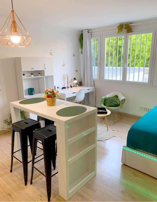 Studio Proche Centre Wifi Parking Apartamento Montpellier Exterior foto