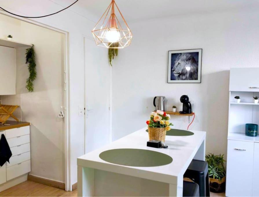 Studio Proche Centre Wifi Parking Apartamento Montpellier Exterior foto